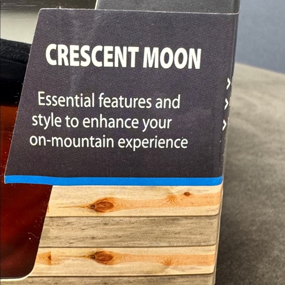 Optic Nerve Crescent Moon Snowboard Ski Goggles 100% UV Protection Anti Fog NEW - Picture 2 of 10